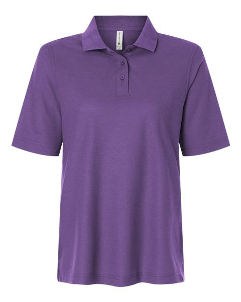 Harriton M105W Women's Maverick CVC Pique Polo