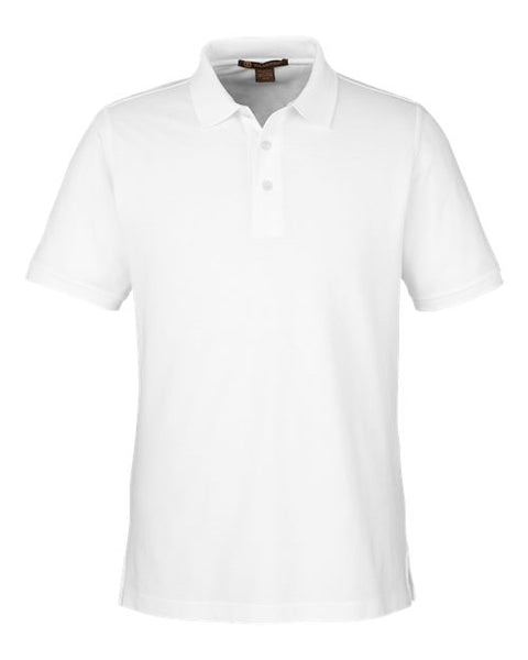 Harriton M205 Men's Valiant Cotton Snag Protect Polo