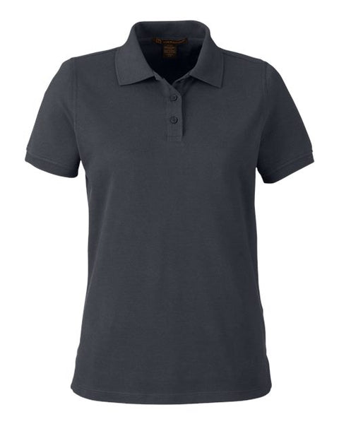 Harriton M205W Women's Valiant Cotton Snag Protect Polo