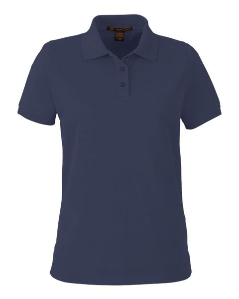 Harriton M205W Women's Valiant Cotton Snag Protect Polo
