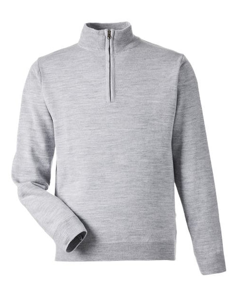 Harriton M421 Unisex Pilbloc Quarter-Zip Pullover Sweater