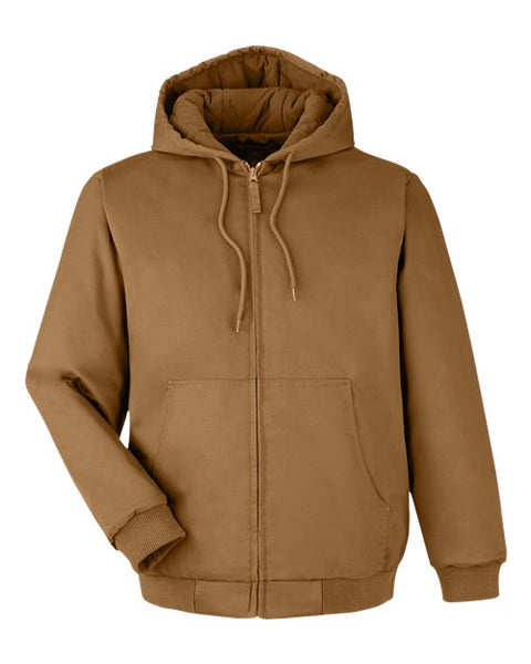 Harriton M722T Unisex Tall ClimaBloc Heavyweight Hooded Full-Zip Jacket
