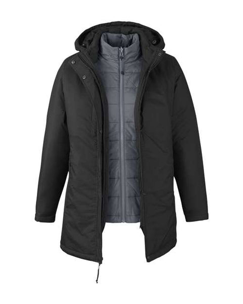 CORE365 CE725W Women's Inspire 3-in-1 Jacket with Insulated Liner