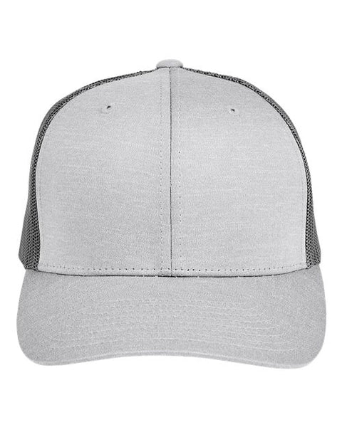 Team 365 TT802Y Youth Zone Sonic Heather Trucker Cap by Yupoong