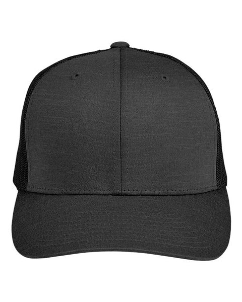 Team 365 TT802Y Youth Zone Sonic Heather Trucker Cap by Yupoong