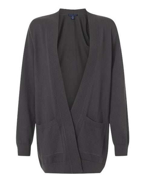 Devon & Jones DG447W Women's New Classics Open Cardigan Sweater