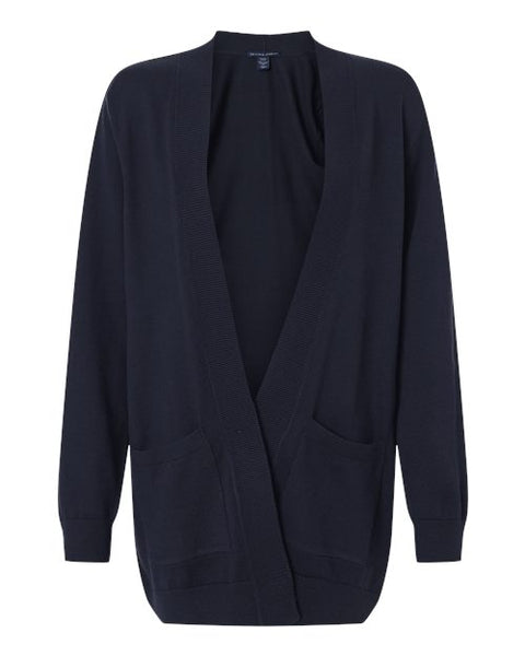 Devon & Jones DG447W Women's New Classics Open Cardigan Sweater