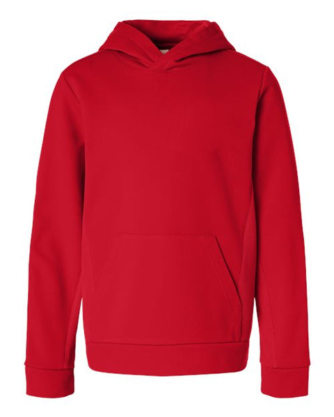 Team 365 TT400Y Youth Squad Hooded Tech Fleece Pullover