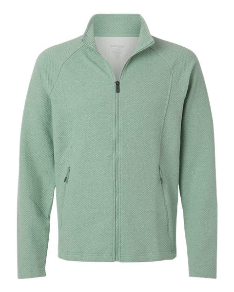 North End NE727 Men's Spirit Textured Full-Zip