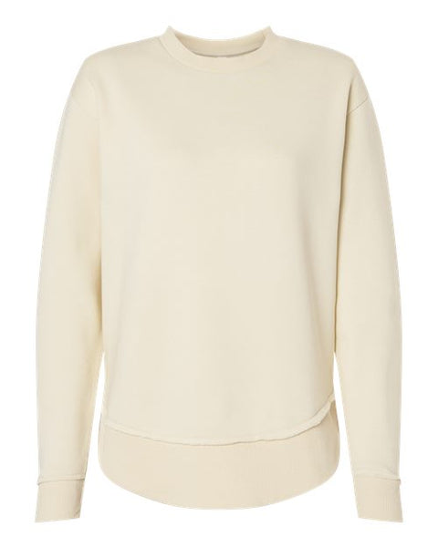 LAT 3525 Women's Weekend Fleece Crewneck Sweatshirt