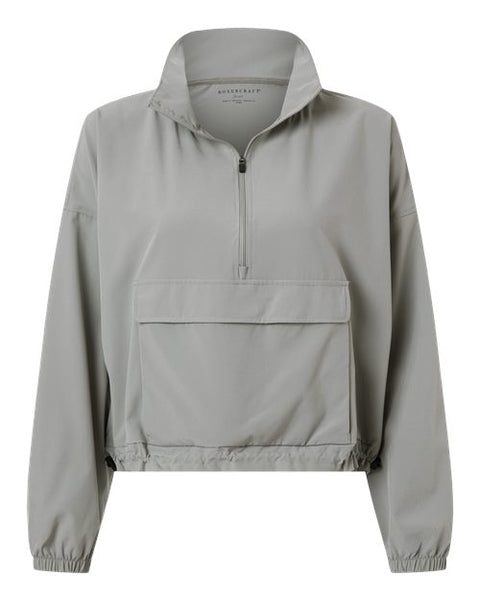 Boxercraft BW5204 Women's Stretch Woven Quarter-Zip Pullover