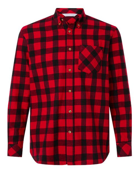Boxercraft BU7401 Men's Flannel Button Down Shirt