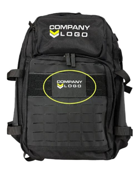 MERET MPBK10 Medium Blank Black Patch - Qty 10