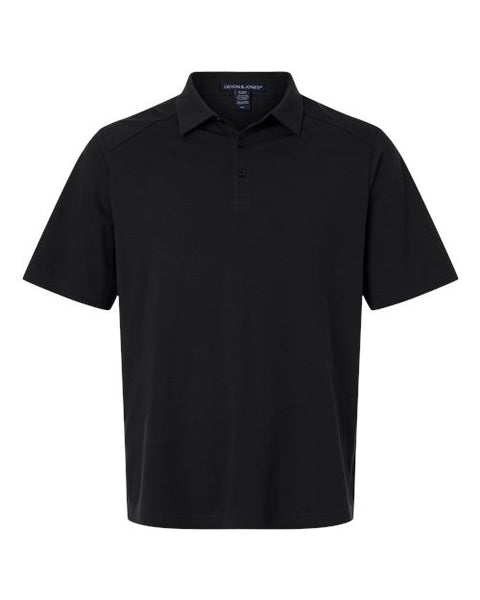Devon & Jones DG102 Men's Seaton Pebble Textured Polo
