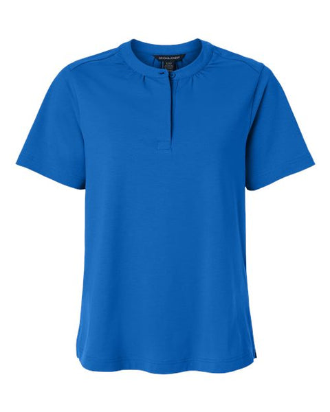 Devon & Jones DG102W Women's Seaton Pebble Textured Polo