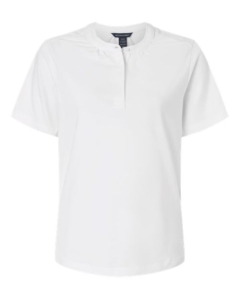 Devon & Jones DG102W Women's Seaton Pebble Textured Polo