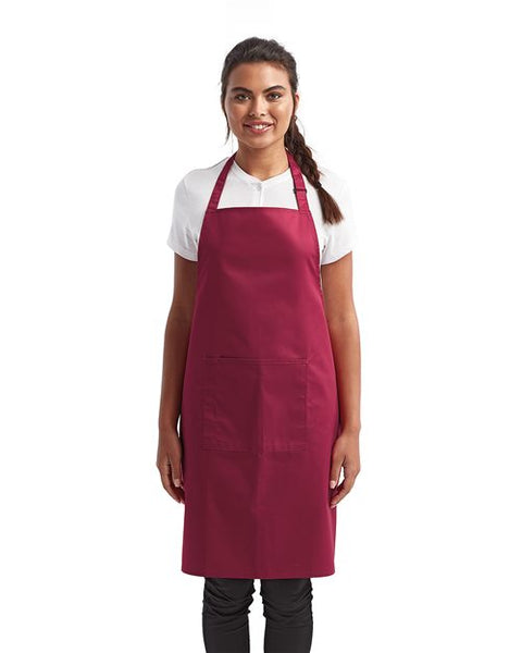 Artisan Collection by Reprime RP154 Recycled Pocket Bib Apron