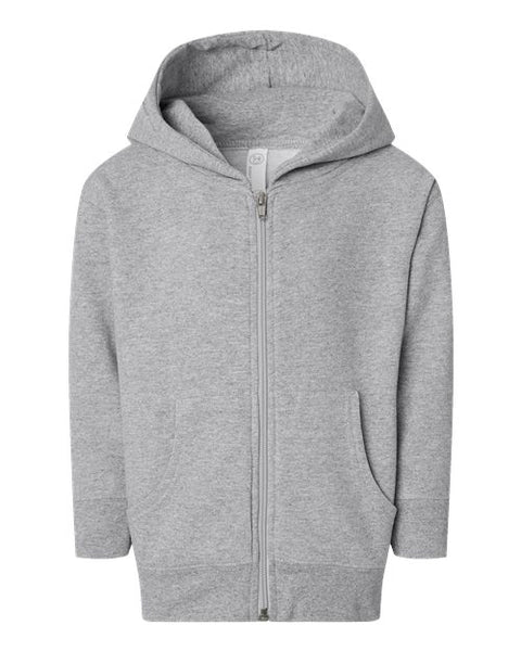 Rabbit Skins 3346 Toddler Full-Zip Fleece Hoodie Sweatshirt