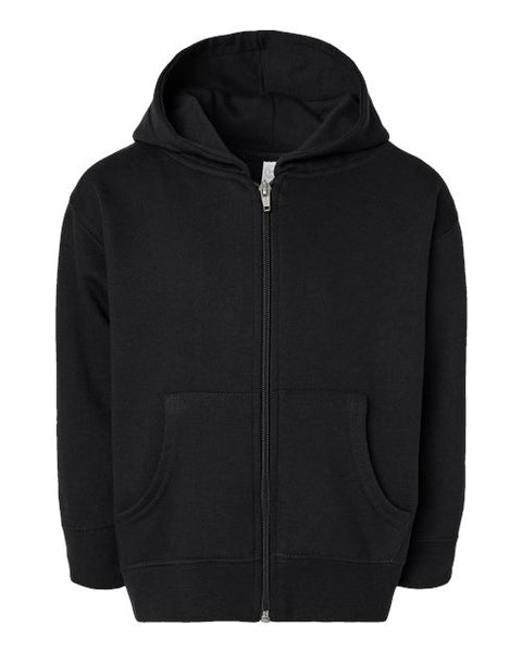 Rabbit Skins 3346 Toddler Full-Zip Fleece Hoodie Sweatshirt