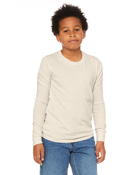 Bella + Canvas 3501Y Youth Jersey Long-Sleeve T-Shirt