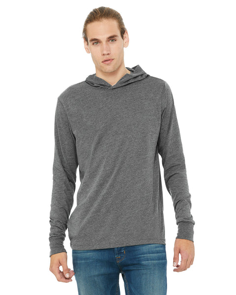 Bella + Canvas 3512 Unisex Jersey Long-Sleeve Hoodie