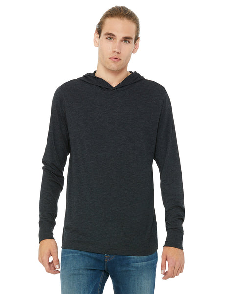 Bella + Canvas 3512 Unisex Jersey Long-Sleeve Hoodie