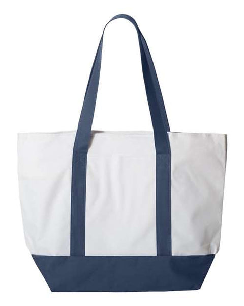 Liberty Bags 7006 Bay View Giant Zippered Tote