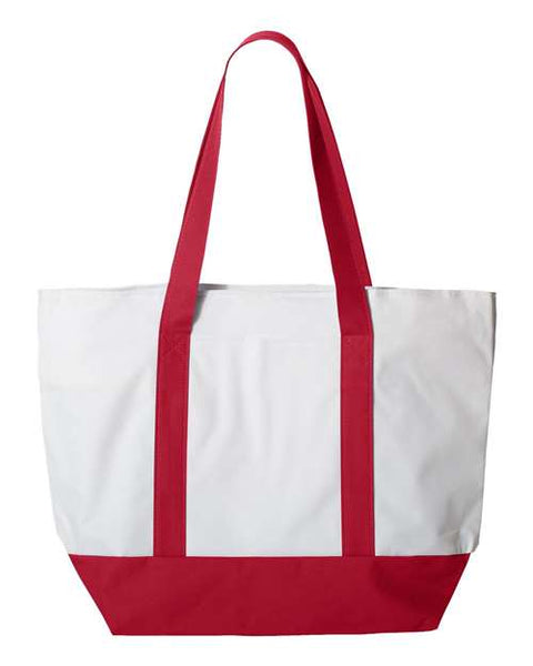 Liberty Bags 7006 Bay View Giant Zippered Tote