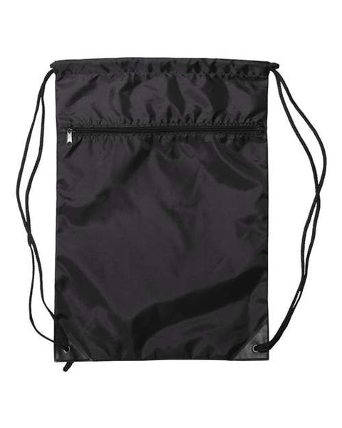 Liberty Bags 8888 Zippered Drawstring Backpack