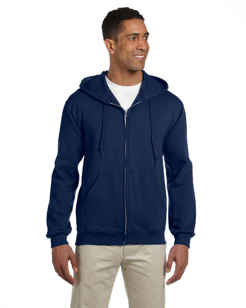 Jerzees 4999 Adult Super Sweats NuBlend Fleece Full-Zip Hooded Sweatshirt
