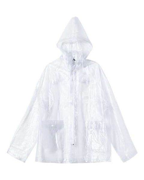 Augusta Sportswear 3160 Men's Clear Hooded Rain Jacket