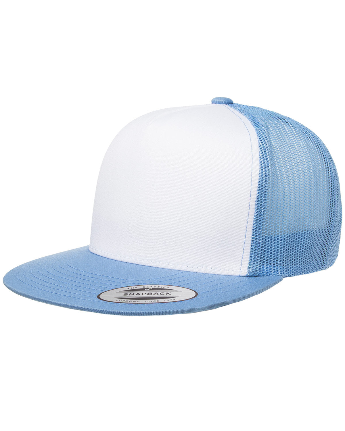 Yupoong 6006W Adult Classic Trucker with White Front Panel Hat