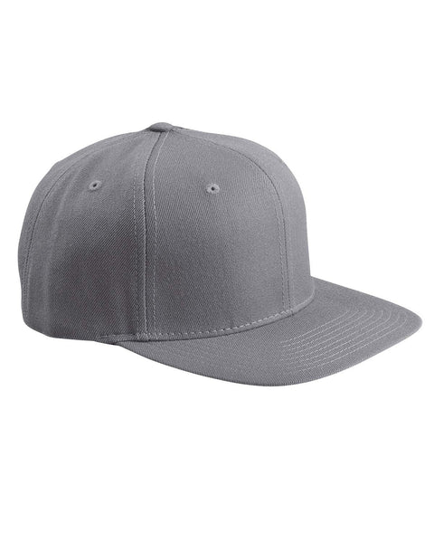 Yupoong 6089 Adult 6-Panel Structured Flat Visor ClassicSnapback