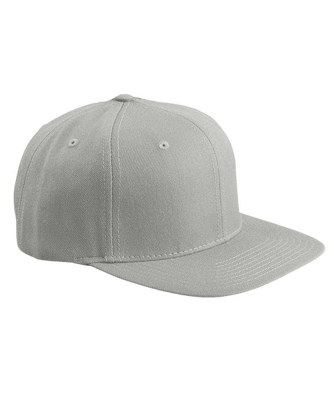 Yupoong 6089 Adult 6-Panel Structured Flat Visor ClassicSnapback