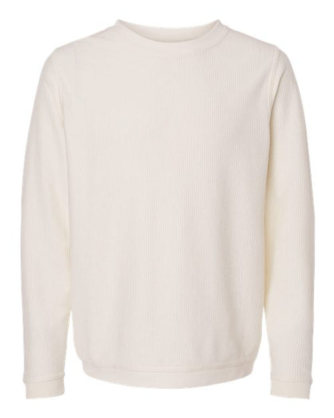 Boxercraft D02 Unisex Corded Crewneck Sweatshirt