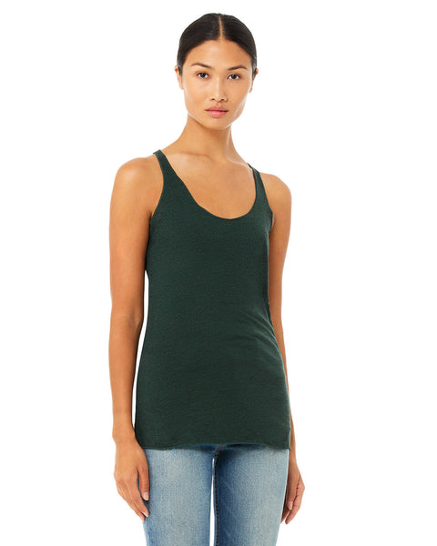 Bella + Canvas 8430 Ladies' Triblend Racerback Tank