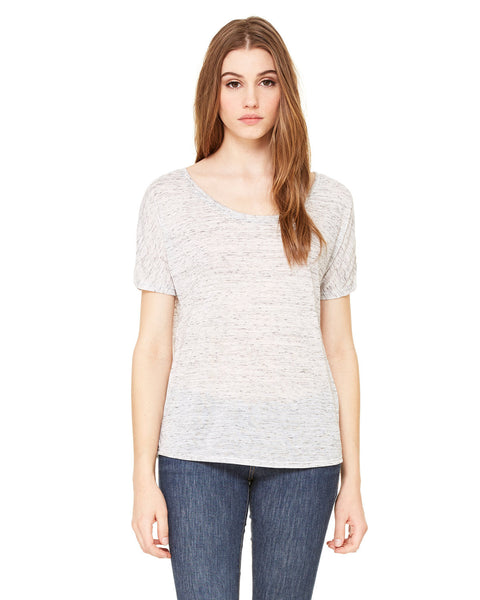 Bella + Canvas 8816 Ladies' Slouchy Scoop-Neck T-Shirt