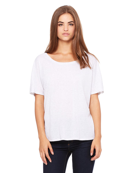 Bella + Canvas 8816 Ladies' Slouchy Scoop-Neck T-Shirt
