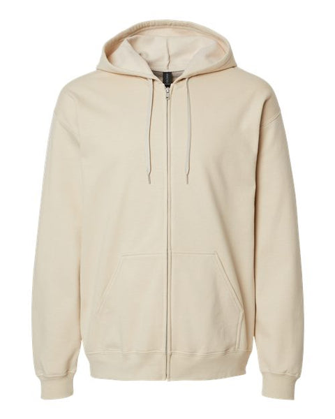 Gildan SF600 Unisex Softstyle Full-Zip Hooded Sweatshirt