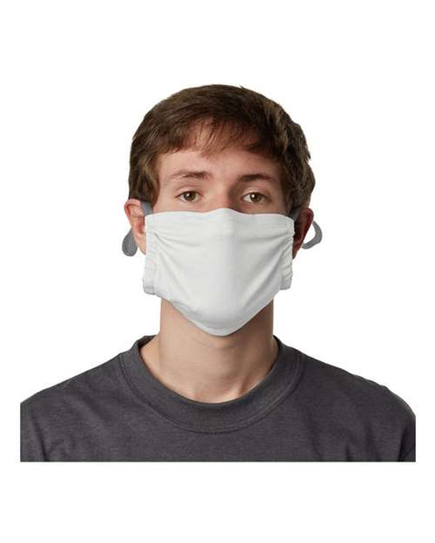Hanes MKPKCR 2-Ply Cotton Pocket Face Mask