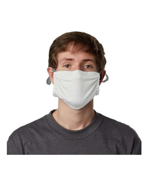 Hanes MKPKPR 2-Ply Polyester Pocket Face Mask