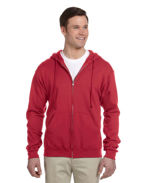 Jerzees 993 Adult NuBlend Fleece Full-Zip Hooded Sweatshirt