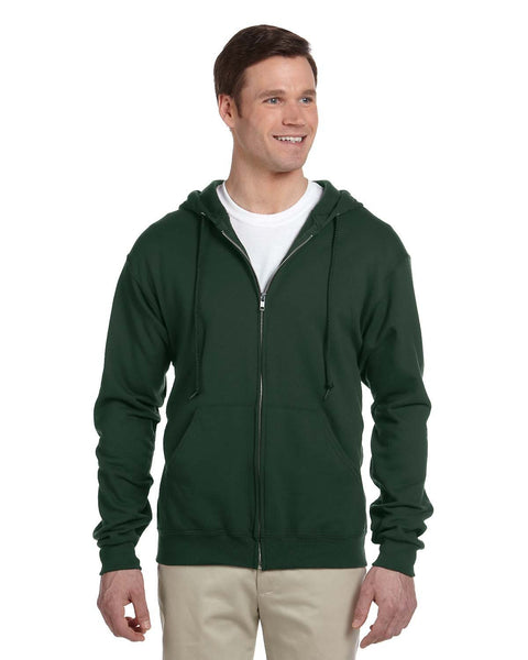 Jerzees 993 Adult NuBlend Fleece Full-Zip Hooded Sweatshirt