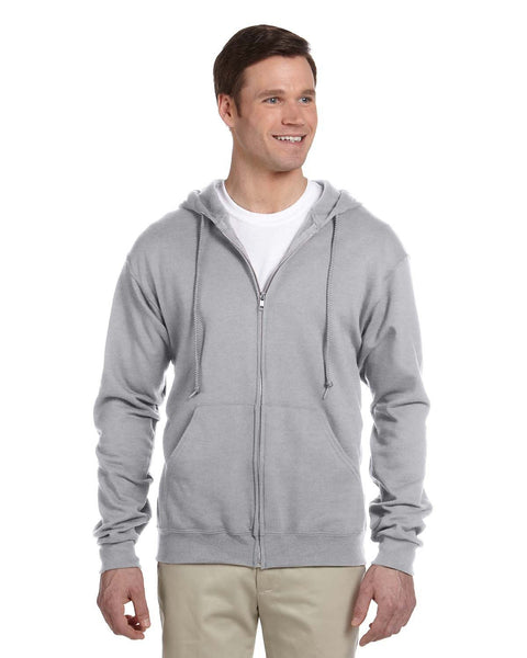 Jerzees 993 Adult NuBlend Fleece Full-Zip Hooded Sweatshirt