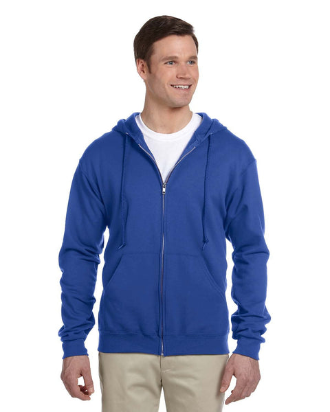 Jerzees 993 Adult NuBlend Fleece Full-Zip Hooded Sweatshirt