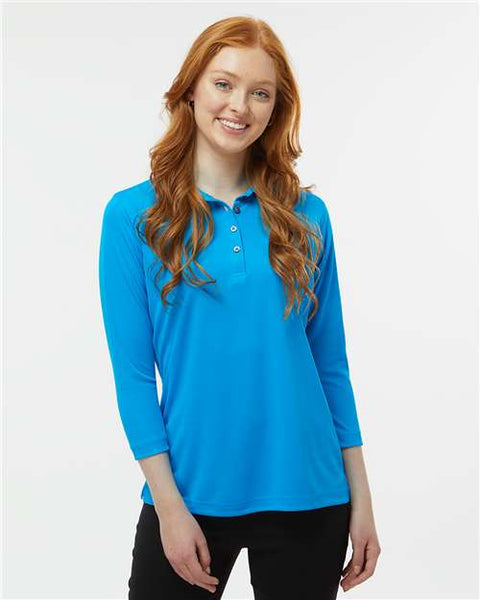 Paragon 120 Women's Lady Palm Three-Quarter Sleeve Polo