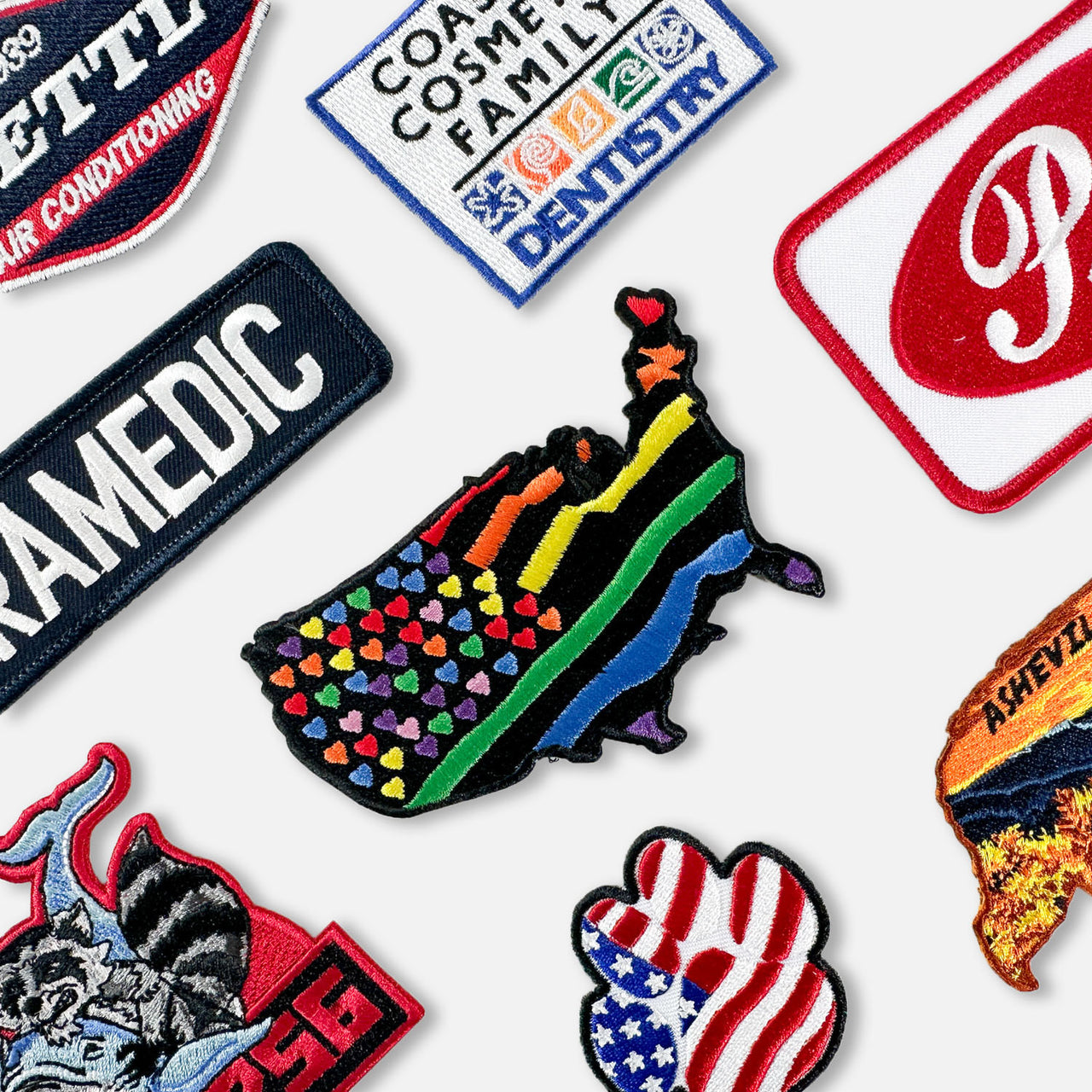 Embroidered Patches | Buy Custom Embroidered Patches Online
