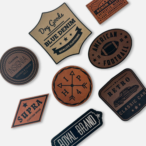 Faux Leather Patches