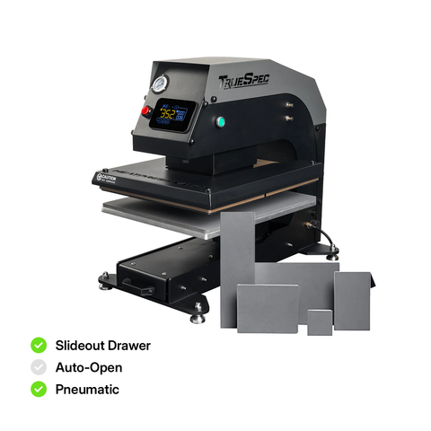HPN TrueSpec 16" x 20" Pneumatic Slide Out Press w/ Platens