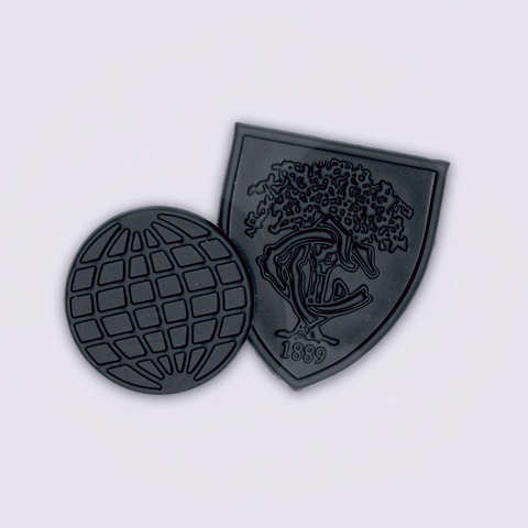 Matte Black Flex Patches